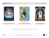2023/24 Panini Select Basketball Hobby Mega Case