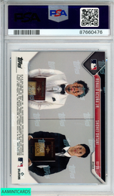 2023 TOPPS NOW OFFSEASON RONALD ACUNA JR SHOHEI OHTANI #OS29 MVP PSA 10 GEM MT 87660476