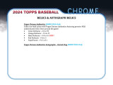 2024 Topps Chrome Baseball Jumbo HTA Case