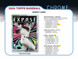 2024 Topps Chrome Baseball Delight Box