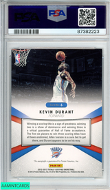 2012 PANINI TOTALLY CERTIFIED AUTOGRAPHS KEVIN DURANT #6 45 OF 49 POP 1! PSA 10 87382223