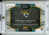 2021 PANINI SELECT TREVOR LAWRENCE#JS-TLR LAUNDRY TAG ONE OF ONE RC