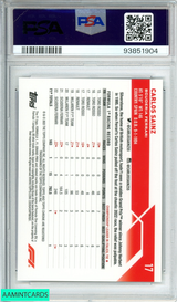 2023 TOPPS CHROME F 1 CARLOS SAINZ #17 VARIATION-CELEBRATION PSA 9 MINT 93851904