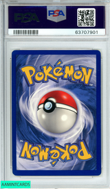 1999 POKEMON GAME PIKACHU #58 GHOST STAMP ERROR PSA 8 NM-MT 63707901