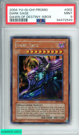 2004 YU-GI-OH! PROMO DARK SAGE #002 DAWN OF DESTINY-XBOX PSA 9 MINT 94472549