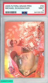 2005 FUTERA GRAND PRIX MICHAEL SCHUMACHER #56 PSA 9 MINT 84100150