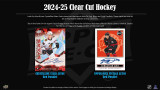 2024/25 Upper Deck Clear Cut Hockey Hobby Case