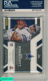 2016 PANINI INFINITY DAK PRESCOTT #209 AUTOGRAPH CHROME PSA 10 GEM MT RC 26732431