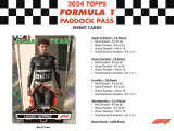 2024 Topps Paddock Pass Formula 1 Racing Blaster Case