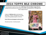2024 Topps Chrome MLS Soccer Hobby Case