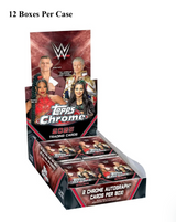 2025 Topps Chrome WWE Hobby Case