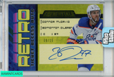 2023 UD CREDENTIALS RETRO TICKET ACCESS AUTO CONNOR MCDAVID YELLOW 9 OF 15 999922201038
