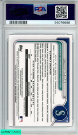 2024 BOWMAN CHROME PROSPECT AUTO AIDAN SMITH #CPAASM SPECKLE OF 299 1ST RC PSA 9 94076698