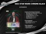 2024 Topps Star Wars Chrome Black Hobby Case