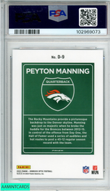 2023 PANINI DONRUSS OPTIC DOWNTOWN! PEYTON MANNING #D9 BRONCOS HOF PSA 9 MINT 102969073