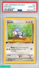 2000 POKEMON ROCKET DRATINI #53 1ST EDITION PSA 10 GEM MT 69463312