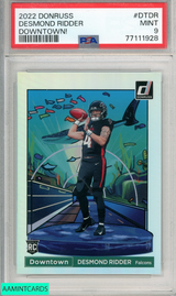 2022 PANINI DONRUSS DESMOND RIDDER #DTDR DOWNTOWN! PSA 9 MINT RC ROOKIE 77111928