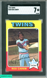 1975 TOPPS ROD CAREW #600 SGC 7 9210890