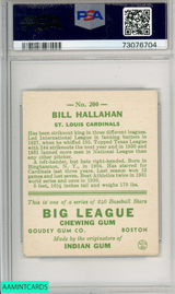 1933 GOUDEY BILL HALLAHAN #200 PSA 4 VG-EX 73076704