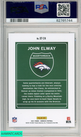 2021 PANINI DONRUSS JOHN ELWAY #DT-24 DOWNTOWN! PSA 10 GEM MT 82765744