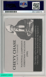 1989 TOPPS CHEVY CHASE CHRITMAS VACATION PSA DNA AUTO AUTHENTIC 999948088985