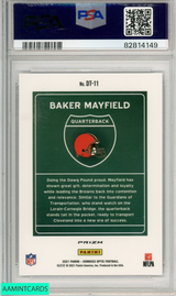 2021 PANINI DONRUSS OPTIC DOWNTOWN BAKER MAYFIELD #DT11 PSA 9 MINT 82814149