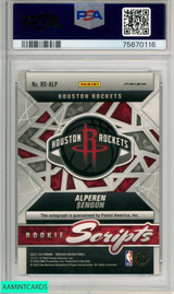 2021 PANINI MOSAIC ROOKIE SCRIPTS ALPEREN SENGUN #RSALP PSA 10 ROOKIE RC 75670116