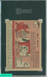 1958 TOPPS HANK AARON #30 SGC 5 0866367