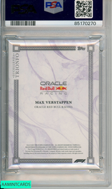 2023 TOPPS ECCELLENZA FORMULA 1 MAX VERSTAPPEN # TRIONFO-PURPLE PSA 10 GEM MT 85170270