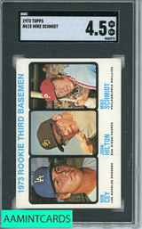 1973 TOPPS MIKE SCHMIDT #615 SGC 4.5 ROOKIE RC 8426972