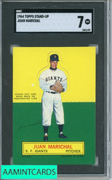 1964 TOPPS STAND-UP JUAN MARICHAL  SGC 7 1561139