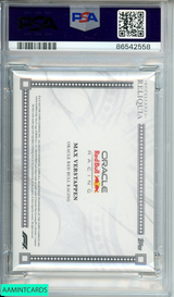 2023 TOPPS ECCELLENZA FORMULA 1 RELIQUIA MAX VERSTAPPEN # PSA 10 GEM MT 86542558