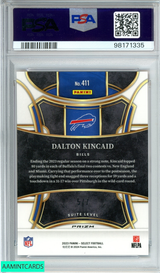 2023 PANINI SELECT DALTON KINCAID #411 NEON ORNGE PULSAR RC 5 OF 7 PSA 10 98171335