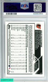 2023 TOPPS CHROME ADLEY RUTSCHMAN #1 SSP RC PSA 9 MINT 83963963
