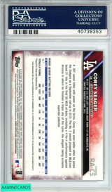 2016 TOPPS CHROME COREY SEAGER #RA-CS ROOKIE AUTO RC PSA 10 GEM MT 40738353