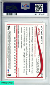 2014 TOPPS UPDATE MOOKIE BETTS #US26 BATTING ROOKIE PSA 10 GEM MT 41223462