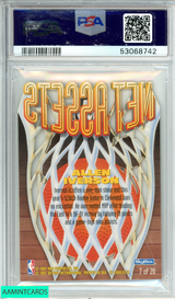 1996 SKYBOX E-X2000 NET ASSETS ALLEN IVERSON #7 NET ASSETS RC PSA 9 MINT 53068742