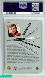 1994 UPPER DECK BE A PLAYER WAYNE GRETZKY #108 AUTOGRAPHS PSA 10 AUTO 10 110717720