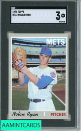 1970 TOPPS NOLAN RYAN #712 SGC 3 8787918