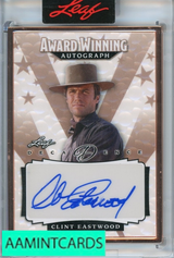 2023 LEAF DECADENCE AUTOGRAPH CLINT EASTWOOD #AWA-CE1 2 OF 5 999930810880