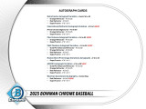 2025 Bowman Chrome Baseball Breakers Delight Box