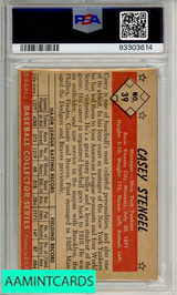 1953 BOWMAN B   W CASEY STENGEL #39 PSA 3 VG 93303614
