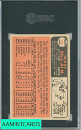 1966 TOPPS DENNY MCLAIN #540 SGC 2.5 6654105