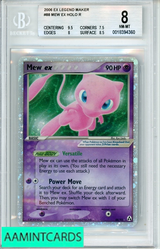 2006 POKEMON EX LEGEND MAKER MEW EX HOLO R #88 BGS 8 0018394360