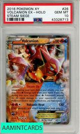 2016 POKEMON XY STEAM SIEGE VOLCANION EX #26  PSA 10 GEM MT 43328713 2016 POKEMON XY STEAM SIEGE VOLCANION EX #26  PSA 10 GEM MT 43328713