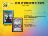 2025 Topps Chrome Spongebob Squarepants 25th Anniversary Blaster Case