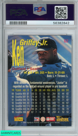 1996 SIGNATURE ROOKIES KEN GRIFFEY JR #G2 SEATTLE MARINERS HOF PSA 6 EX-MT 56382842