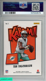 2023 PANINI ABSOLUTE KABOOM! HORIZONTAL TUA TAGOVAILOA #5 PSA 10 GEM MT 107033579