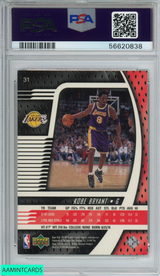 1998 UPPER DECK IONIX KOBE BRYANT #31 LOS ANGELES LAKERS HOF PSA 9 MINT 56620838 1998 UPPER DECK IONIX KOBE BRYANT #31 LOS ANGELES LAKERS HOF PSA 9 MINT 56620838