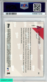 2018 TOPPS NOW SHOHEI OHTANI #234 ROOKIE RC LOS ANGELES ANGELS PSA 10 GEM MT 64687232